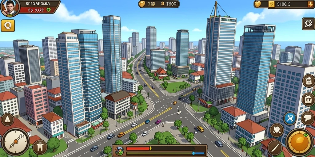 Mode multiplayer memungkinkan bermain bersama teman dengan mudah.